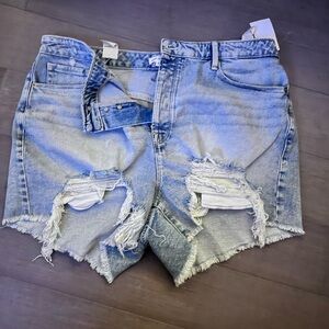 NWT good American bombshell shorts